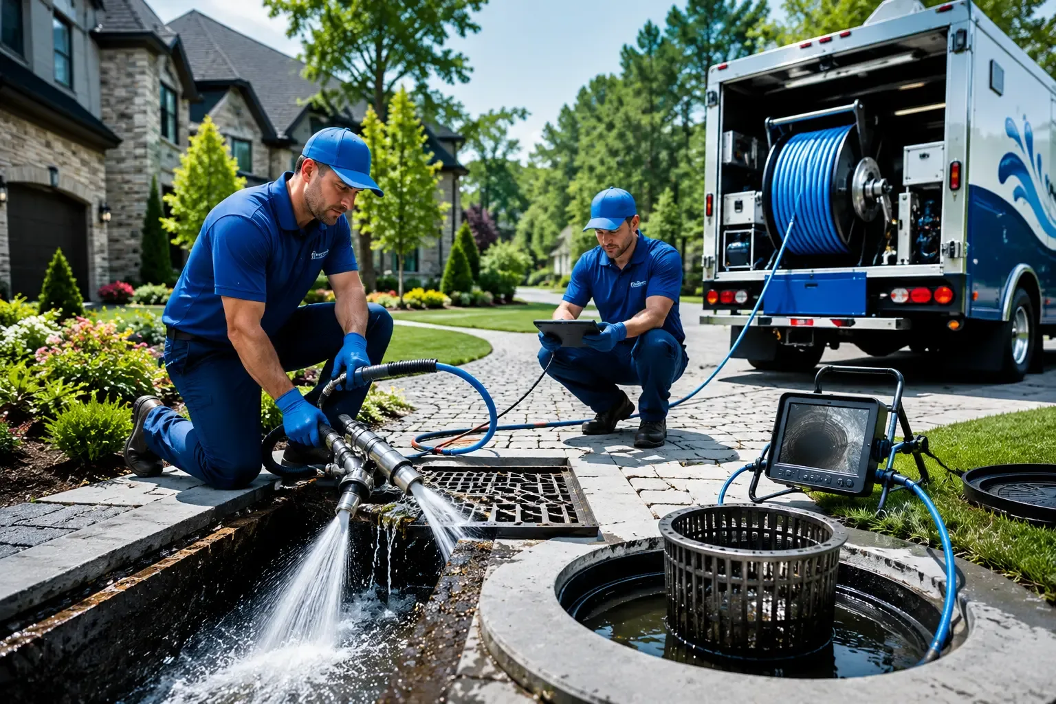 Local outdoor drain cleaning professionals in Madbury, NH